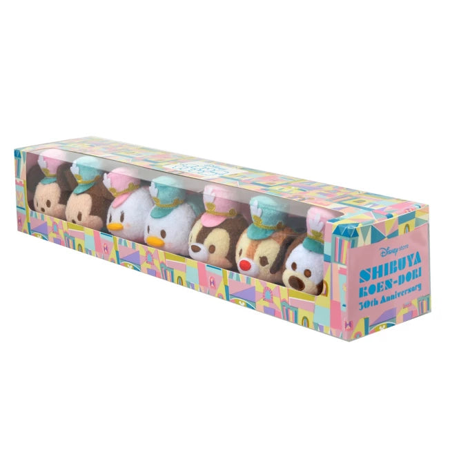 Shibuya Koen-Dori 30 Years 限定 Mickey & Friends Tsum Tsum Set