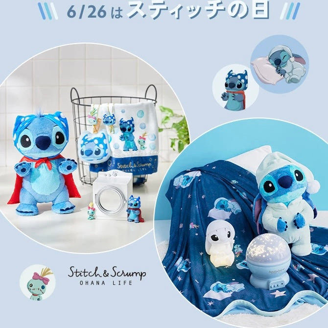 Disney Stitch＆Scramp OHANA LIFE