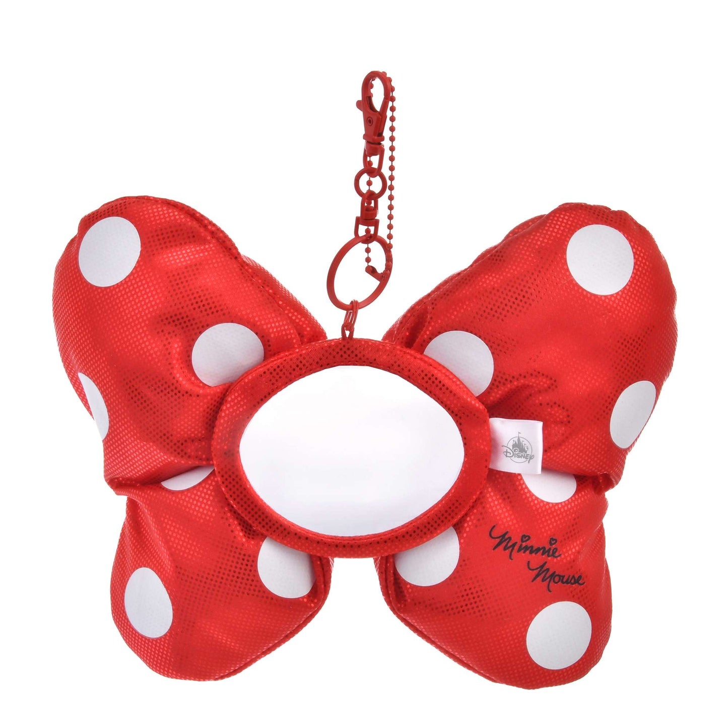 Minnie 鏡仔連匙扣 Minnie Dot Ribbon