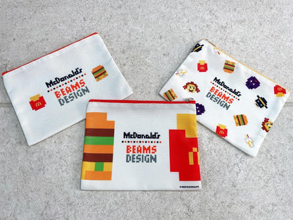 現貨 日本 Mcdonald’s x Beams 限定 漢堡飽燈/ 薯條夾/ 眼鏡布/Pouch M記 福袋 2025