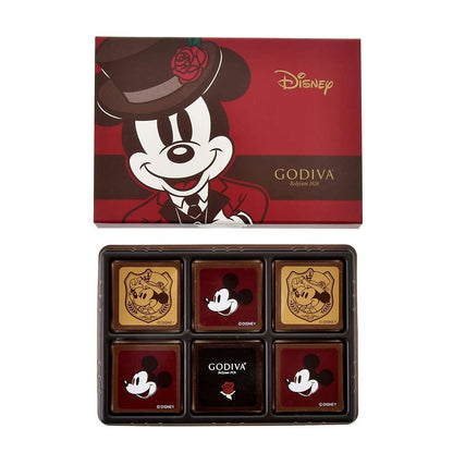 Godiva Mickey 朱古力連Pouch Disney Valentine 2025 CHOCOLATE