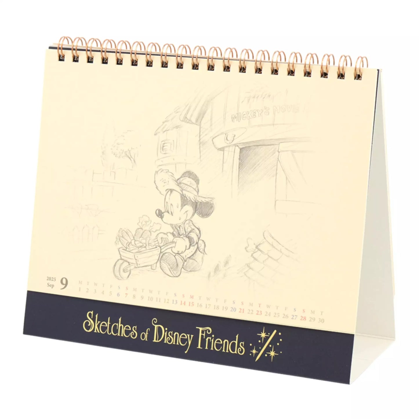 Mickey & Minnie- 2025 座枱月曆