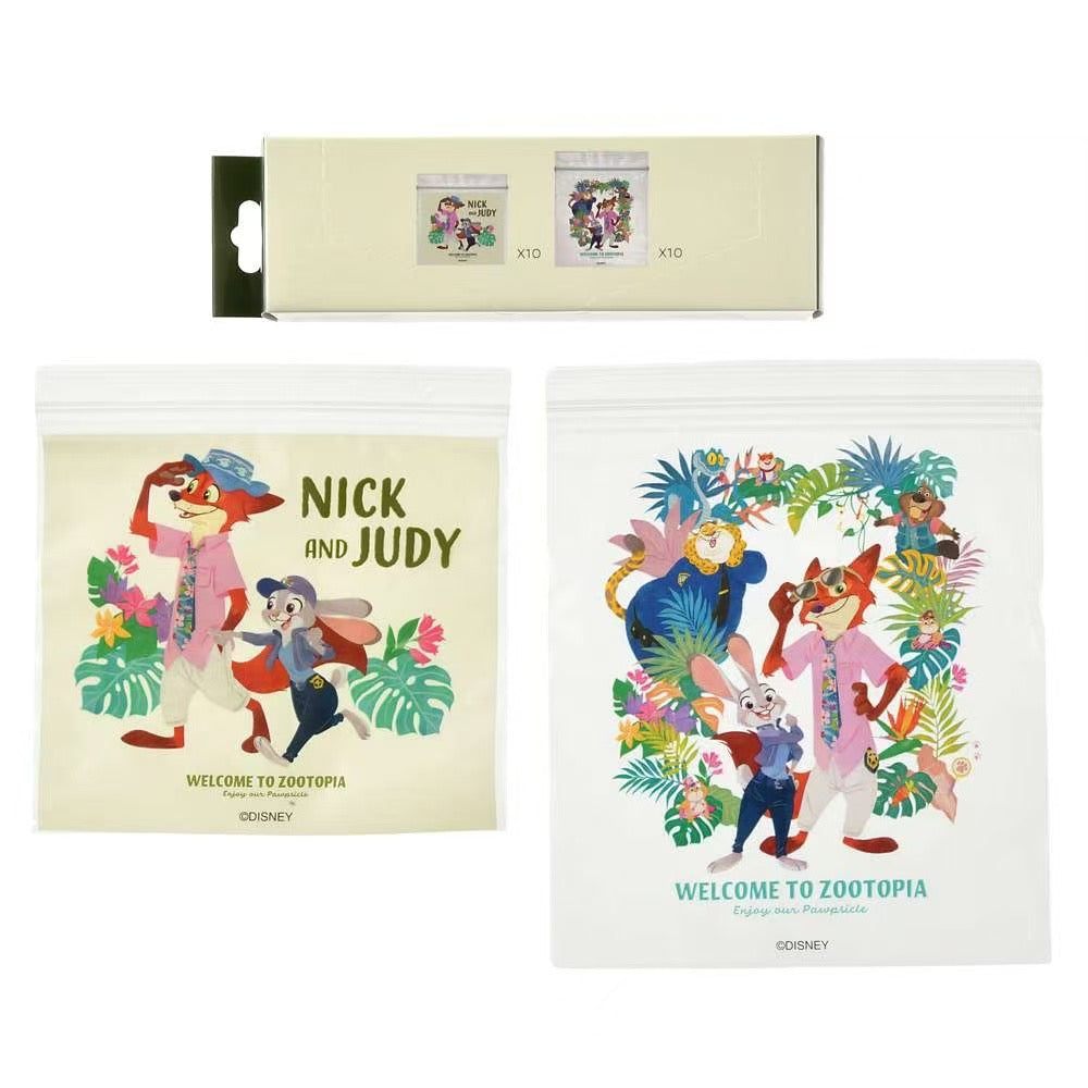 Zip Bag Set Tropical Zootopia