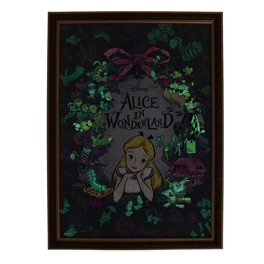 500pcs 夜光拼圖 | DISNEY ALICE IN WONDERLAND 75TH ANNIVERSARY