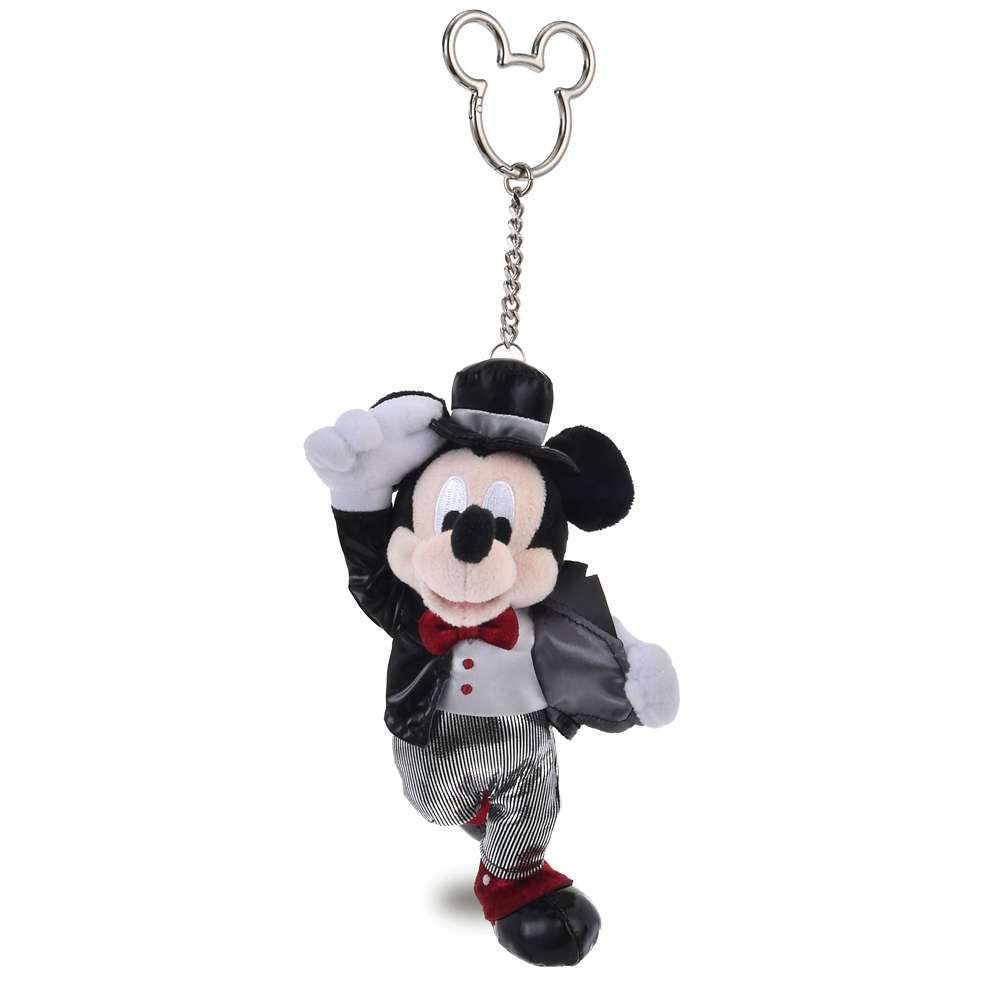 Mickey 白金色/粉紅色/ 黑色匙扣 | Happy Birthday Mickey