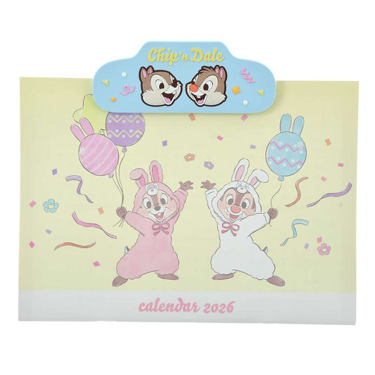 Chip & Dale 掛牆月曆連磁石夾仔 CALENDARS ＆ ORGANIZERS 2026