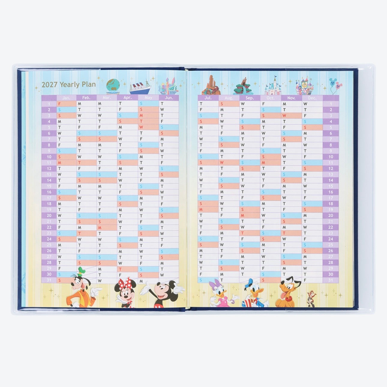 Disney Resort 集合Schedule 2027
