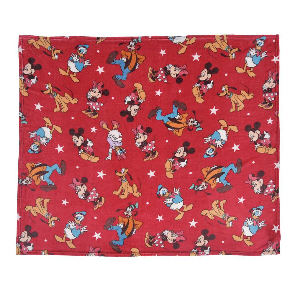 Mickey & Friends 毛氈連收納袋 | Enjoy Winter | Warm Goods