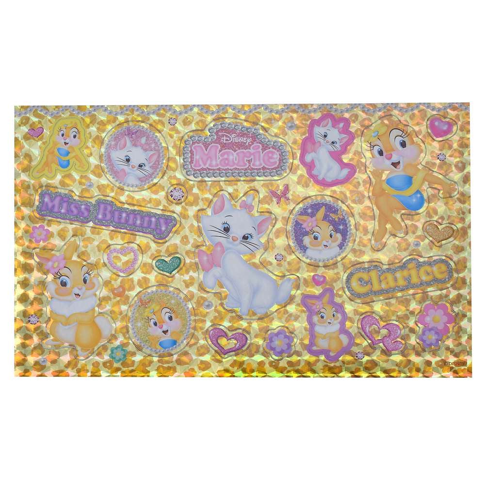 Minnie/ Marie/ Stitch/ Ariel 閃爍貼紙 - Sticker Collection
