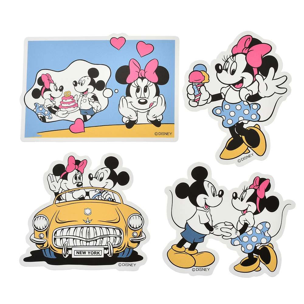 Baymax/ Mickey & Minnie/ 小木偶 大貼紙Set Sticker Collection
