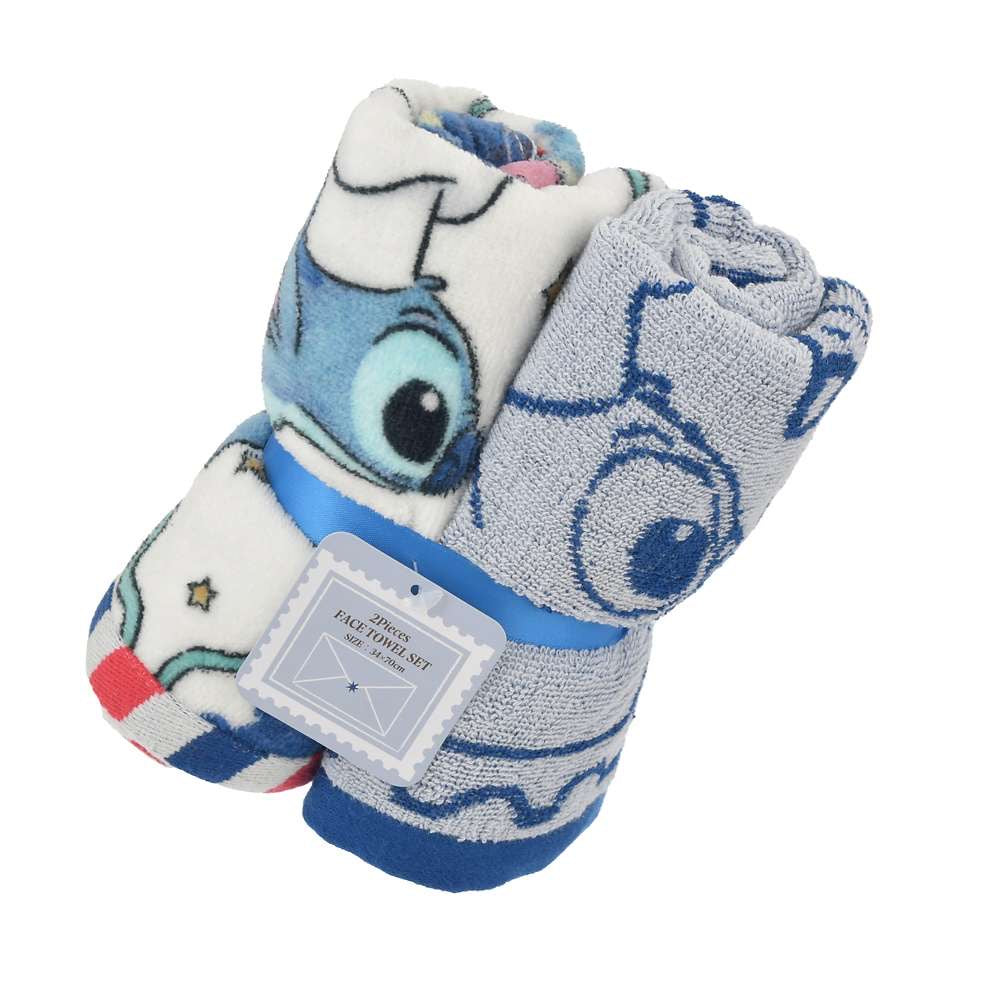 DISNEY CHRISTMAS HOLIDAY SEASON COLLECTION  Stitch/ Lady/ Ms bunny 長毛巾Set