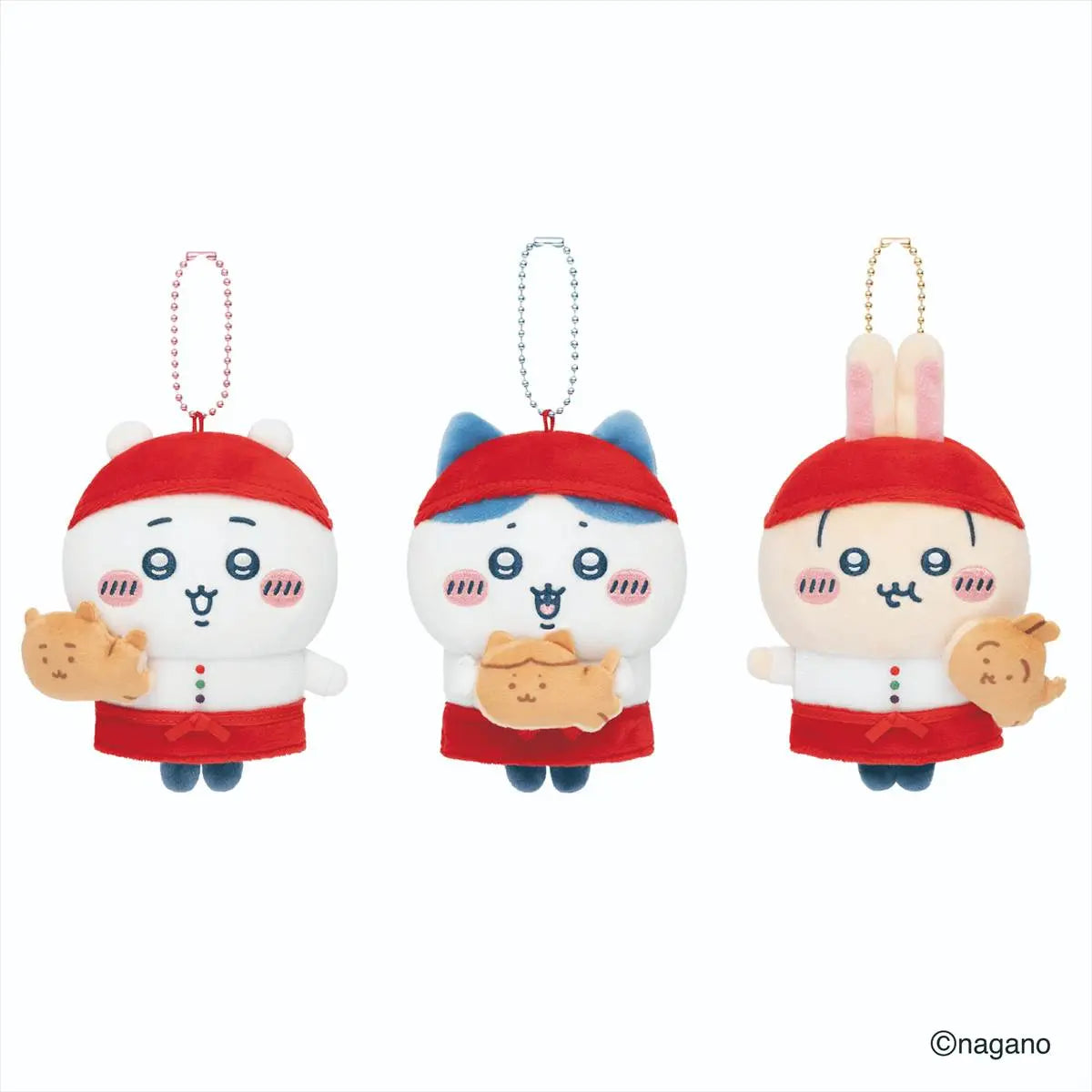 Chiikawa 小可愛 人形燒店限定 公仔掛飾 ちいかわ