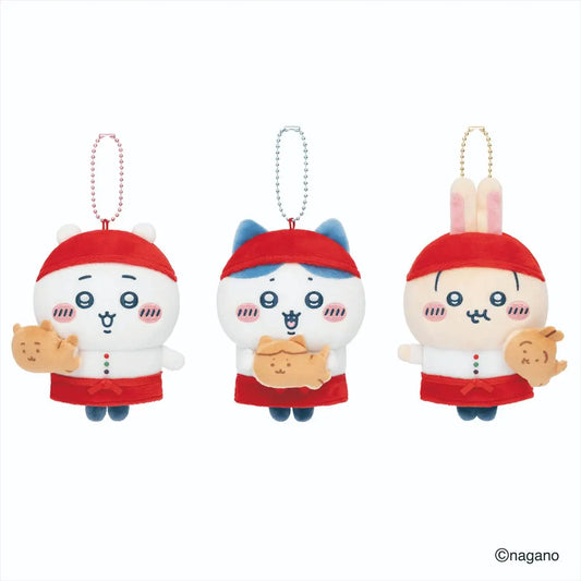 Chiikawa 小可愛 人形燒店限定 公仔掛飾 ちいかわ