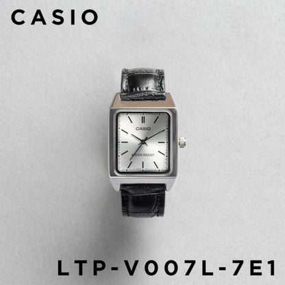 CASIO | LTP-V007L 方型復古皮帶手錶 7色