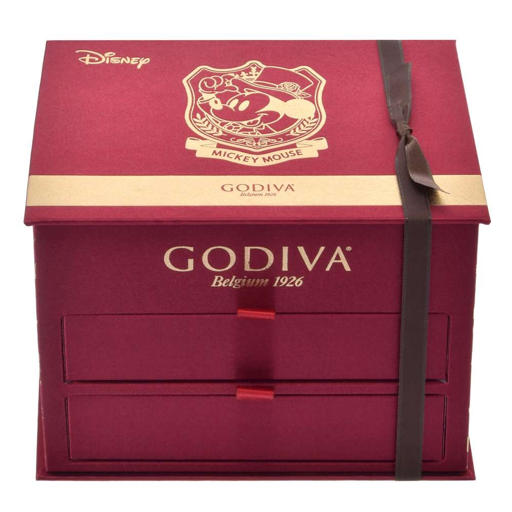 Godiva Mickey Godiva 三層朱古力禮盒 Disney Valentine 2025 CHOCOLATE