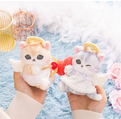 28/11 Mofusand 鯊魚貓貓 聖誕系列｜花環/ 天使 公仔掛飾