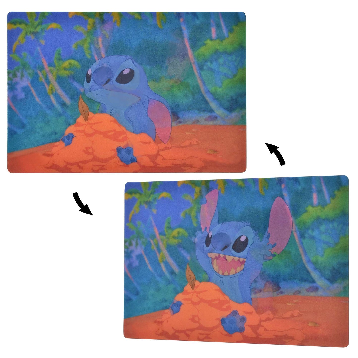 Stitch/ Ariel/ Rapunzel/ Inside Out/ 五星級大鼠 - 3D Postcard