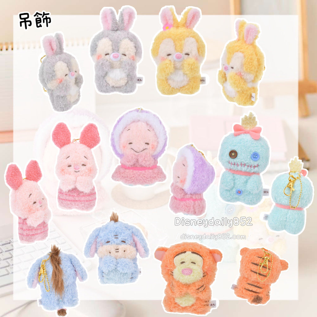 現貨 咪咪咀笑公仔吊飾 ほっちょ   Bunny/ Thumper/ Piglet/ Tigger/  Eeyore/ 生蠔bb/小甘