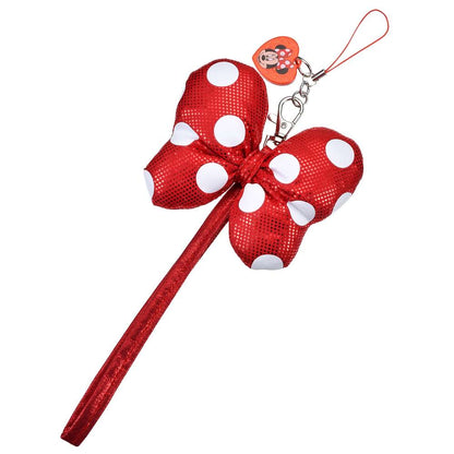 Minnie 多用途掛繩匙扣 Minnie Dot Ribbon