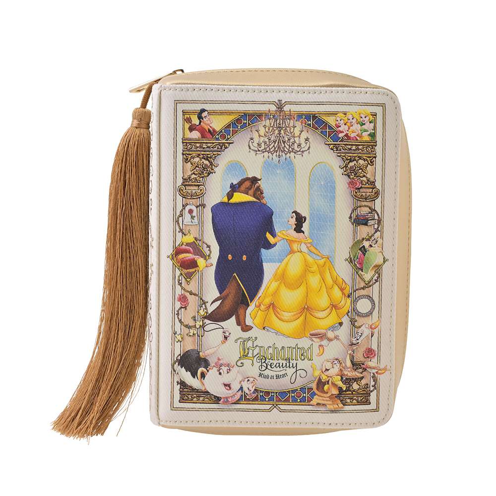 Pouch/ 化妝袋｜DISNEY ANIMATION BEAUTY AND THE BEAST 35TH ANNIVERSARY
