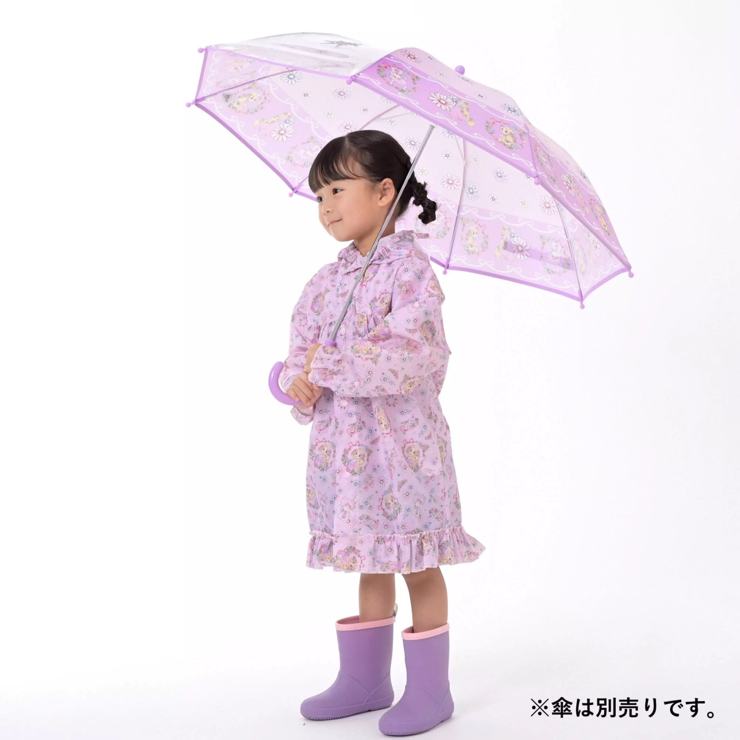 Mcqueen/ Rapunzel/ Elsa 童裝雨衣連收納袋 ｜Rainy Day