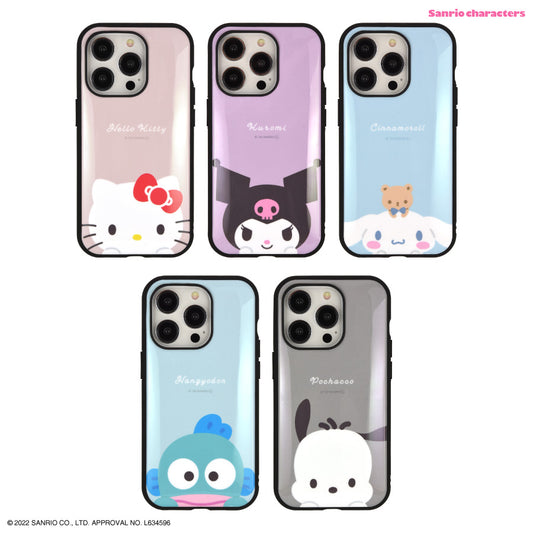 Sanrio IIIIfit Clear iPhone case Kitty/ Kuromi/ Cinnamoroll/ 漁人/ PC狗 iPhone14 Pro/ iPhone13 Pro