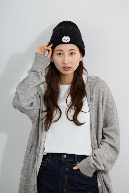 24/10 Chiikawa 冷帽 NEW ERA® SOFT CUFF KNIT ちいかわ BLACK