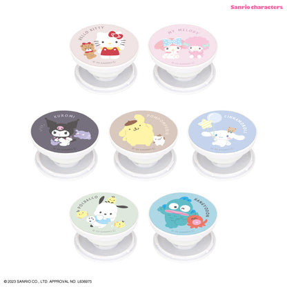 Sanrio POCOPOCO 伸縮多用途 Phone Ring Kitty/ Melody/ Kuromi/ Cinnamoroll/布甸狗/PC狗/漁人