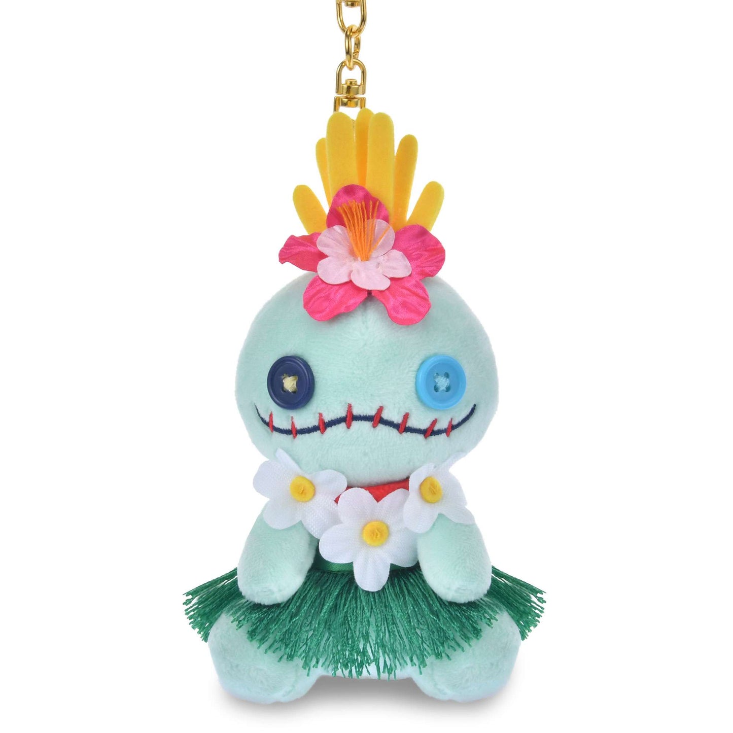 Stitch/ 小甘 旗艦店限定 草裙公仔/ 掛飾 Hawaiian Stitch Aloha