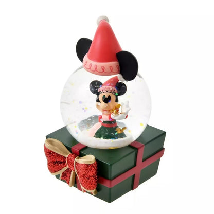 Disney Store Christmas 2024 Minnie 水晶球擺設