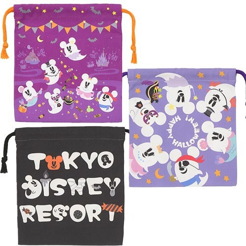 鬼鬼米奇 索袋套裝 Cushion Tokyo DisneyLand Halloween 2023