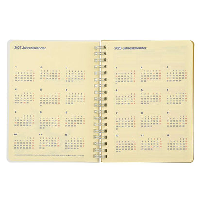 Ariel Rollbahn Diary 月間 Schedule|CALENDAR ＆ ORGANIZER 2027