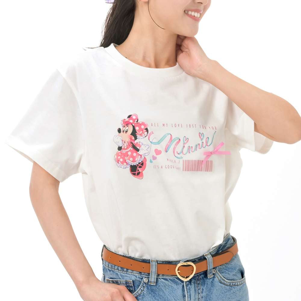 Minnie 白色 Tee - Minnie Day 2026