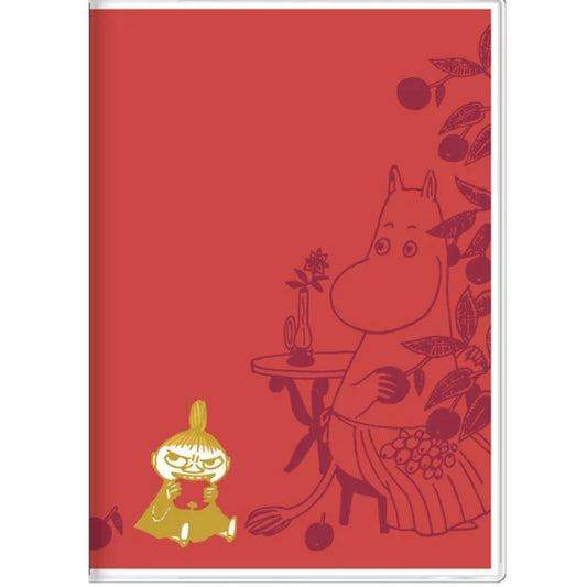 Moomin 媽媽x呀美(紅色) A6 Schedule Book 2024