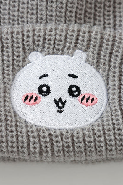 24/10 Chiikawa 冷帽 NEW ERA® SOFT CUFF KNIT ちいかわ LIGHT GRAY