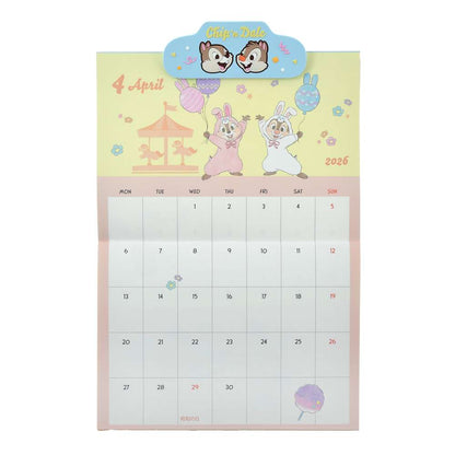 Chip & Dale 掛牆月曆連磁石夾仔 CALENDARS ＆ ORGANIZERS 2026