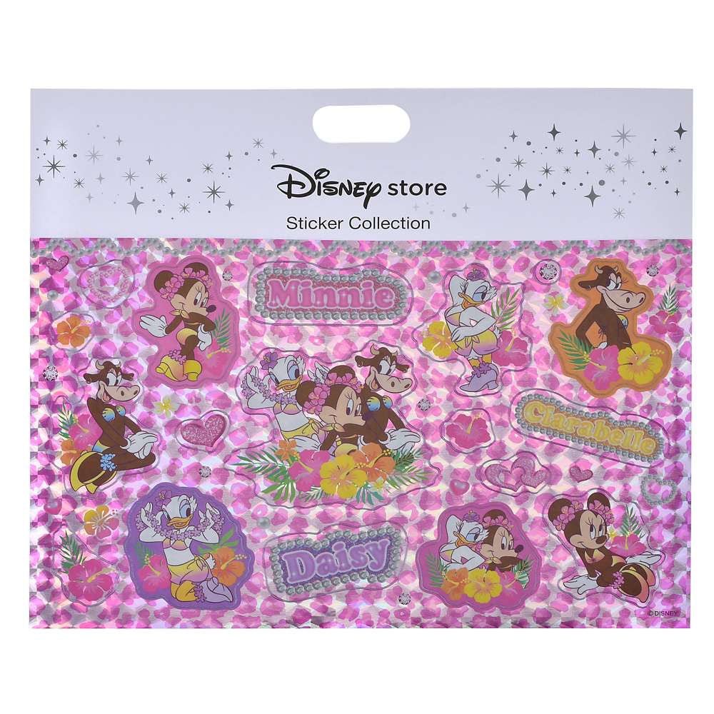 Minnie/ Marie/ Stitch/ Ariel 閃爍貼紙 - Sticker Collection