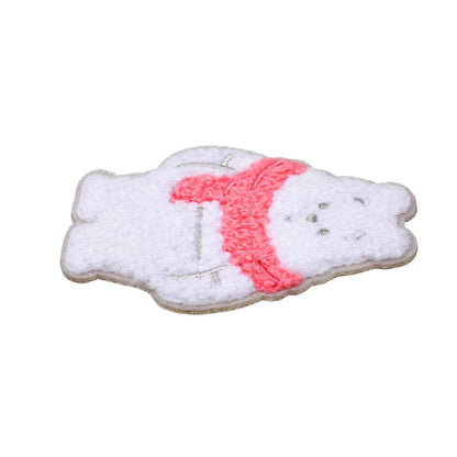 Pooh 立體刺繡貼紙｜ White Pooh 2025