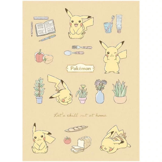 Pikachu 比卡超(Let chill out at home) B6 Schedule Book 2024