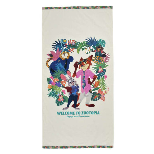 浴巾 60x120cm Tropical Zootopia