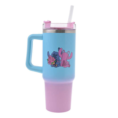 不鏽鋼杯連飲筒 930ml STITCH & ANGEL