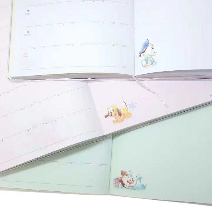 Mickey & Minnie Baby (雨傘款) B6 Schedule Book 2024