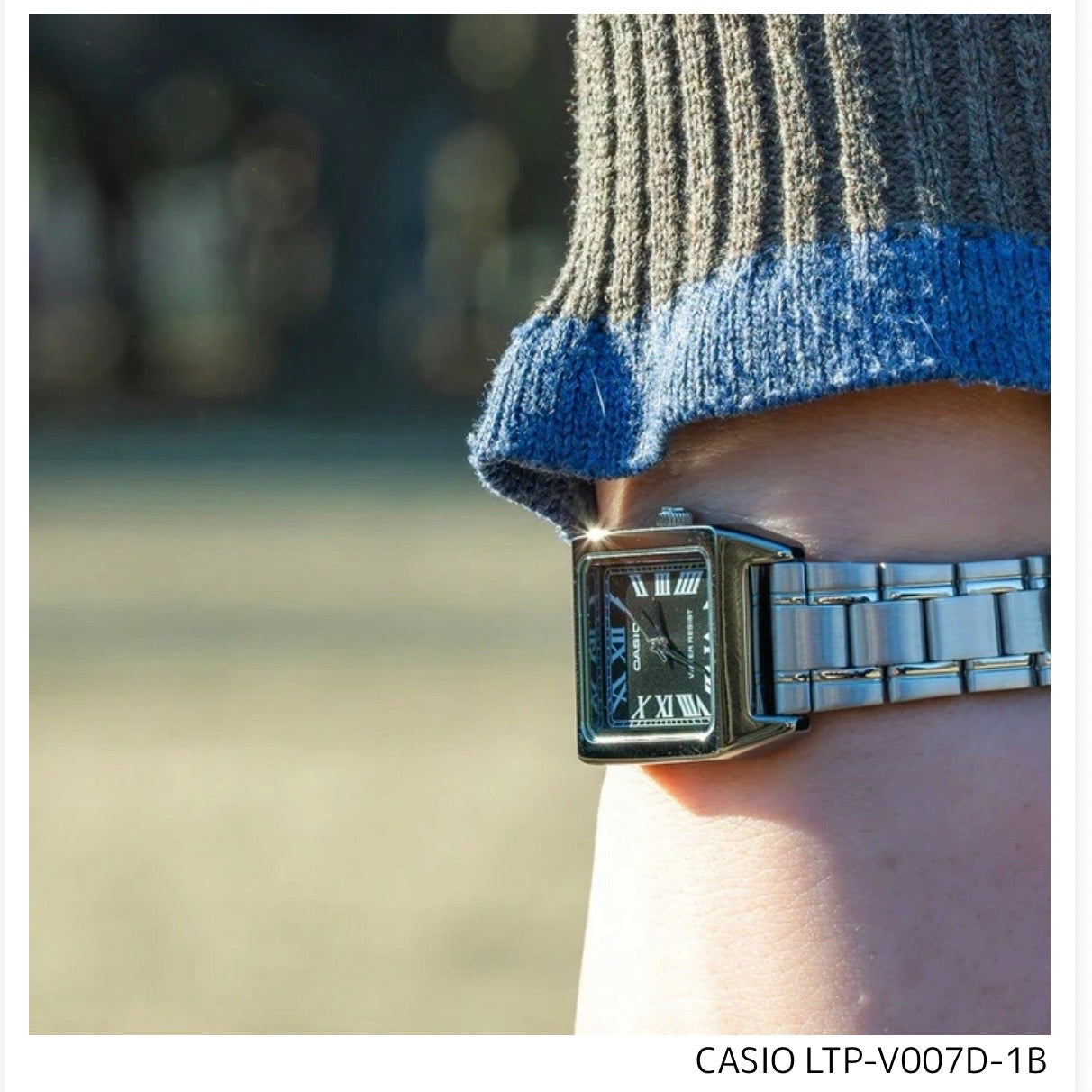 CASIO | LTP-V007  女裝鋼錶 10色