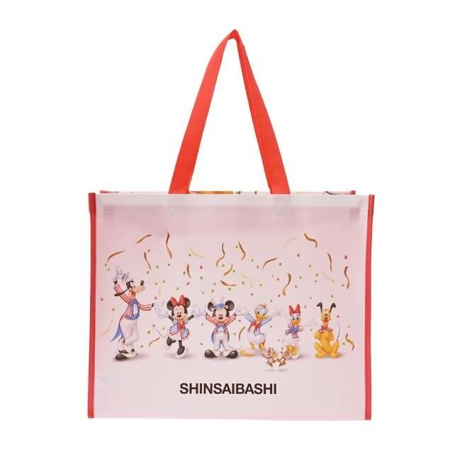 Disney Store 心斎橋開業限定｜購物袋（中）*紅