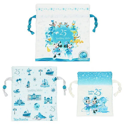 索袋套裝 - TOYKO DISNEYSEA 25TH SPARKLING JUBILEE