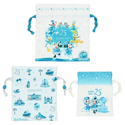 索袋套裝 - TOYKO DISNEYSEA 25TH SPARKLING JUBILEE
