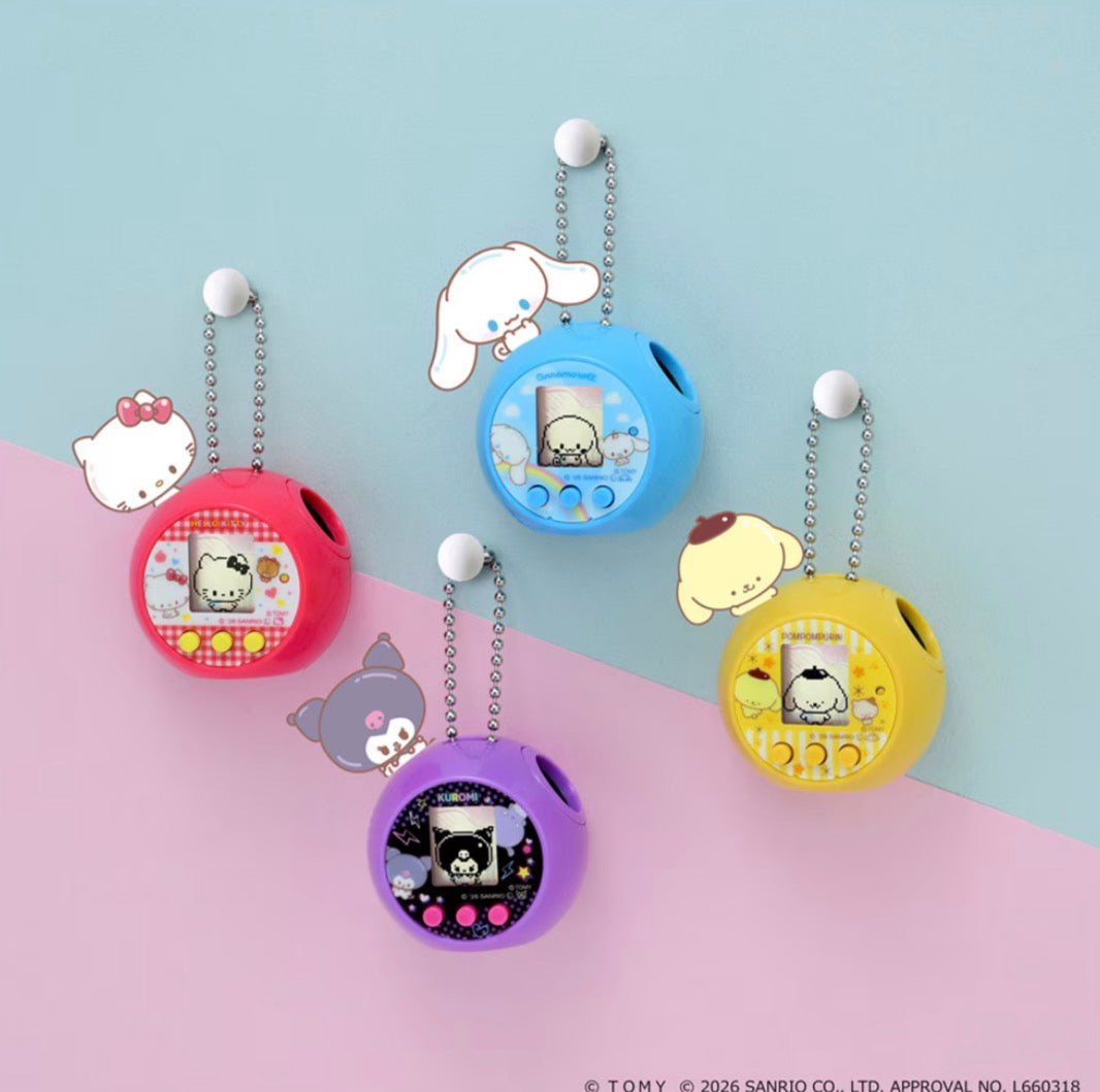 預訂 | 日本版 Sanrio × Punirunes 電子寵物觸摸互動遊戲機