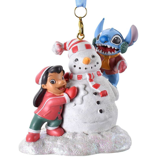 Lilo & Stitch 雪人 - Ornament 2025
