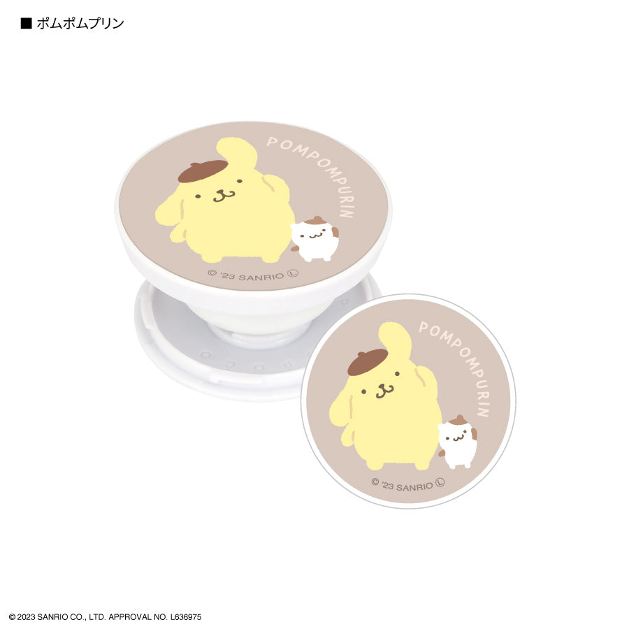 Sanrio POCOPOCO 伸縮多用途 Phone Ring Kitty/ Melody/ Kuromi/ Cinnamoroll/布甸狗/PC狗/漁人