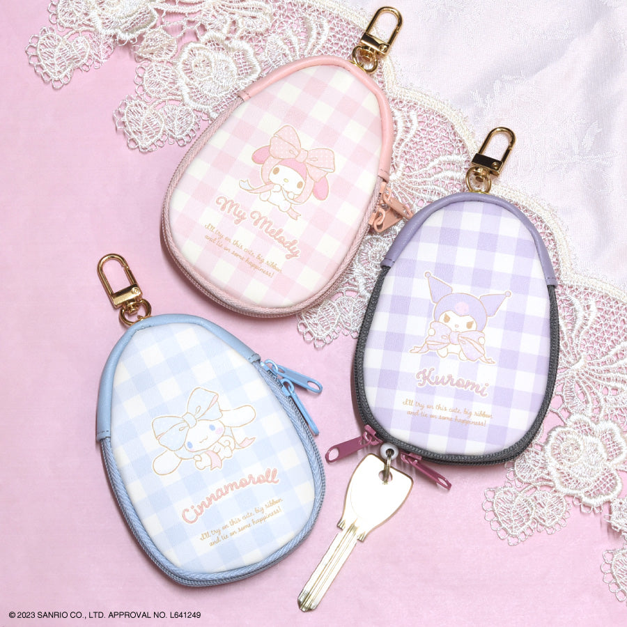 Sanrio Key case 伸縮鎖匙包 Melody/ Kuromi/ Cinnamoroll